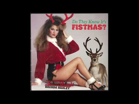 Cork-back coaster Do They Know It's Fistmas?